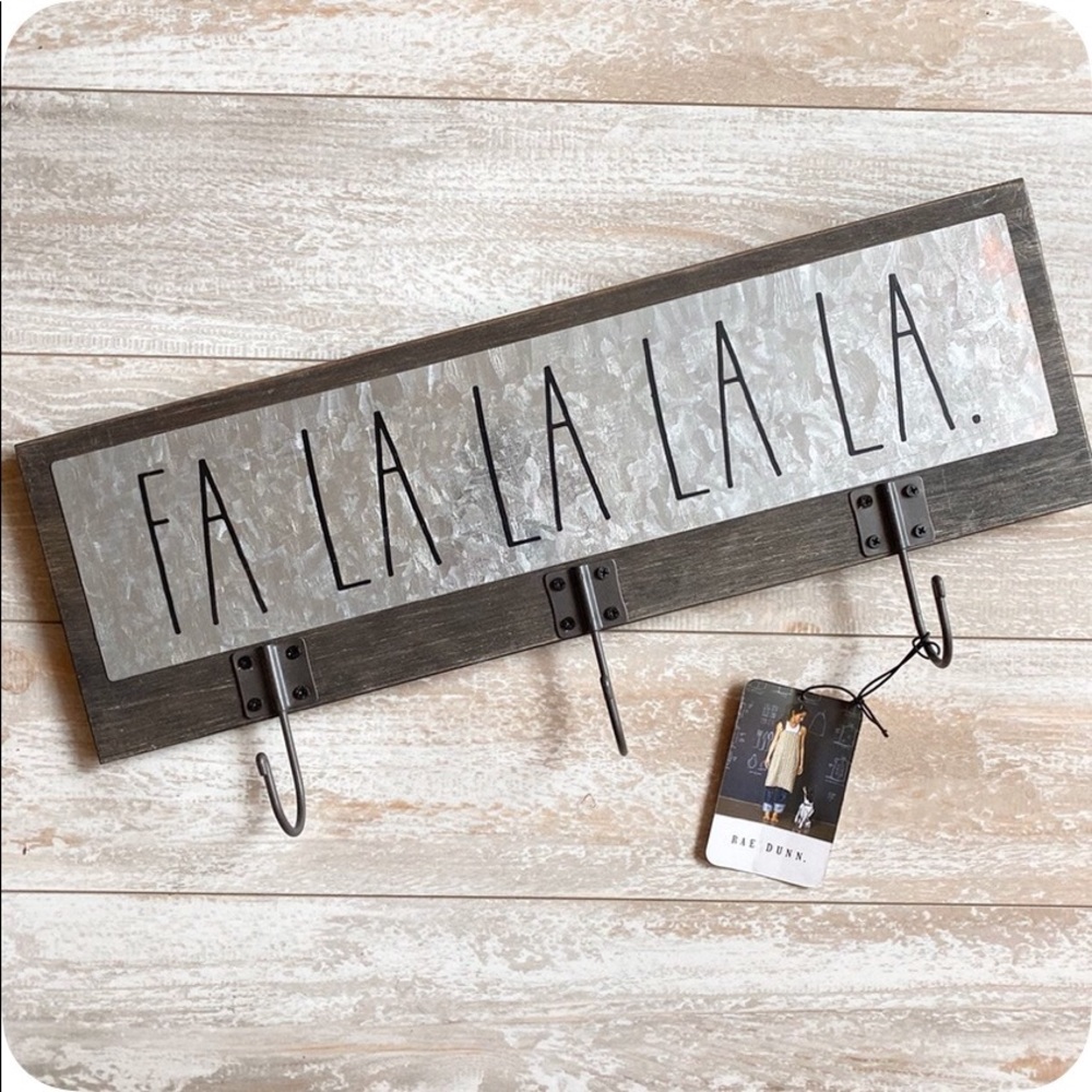 Rae Dunn Holiday Wall Rack NWT